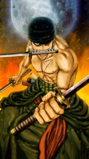 Zoro King of Hell Wallpaper