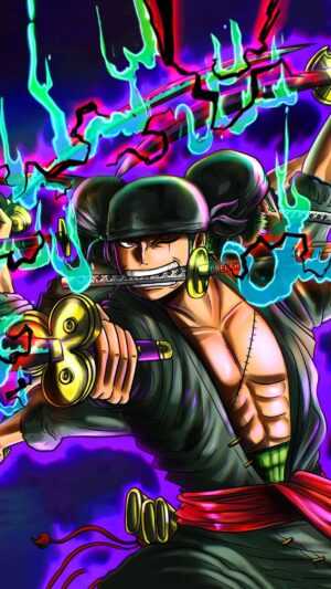 Zoro King of Hell Wallpaper