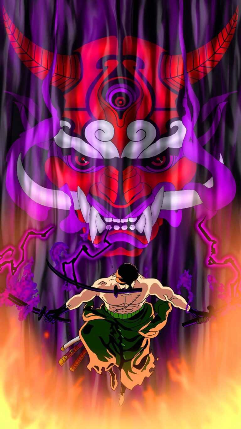 Zoro King Of Hell Wallpaper - iXpap