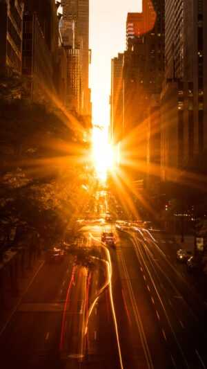 Manhattanhenge Wallpaper