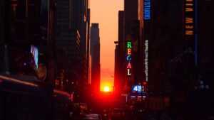 Manhattanhenge Wallpaper