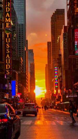 Manhattanhenge Wallpaper