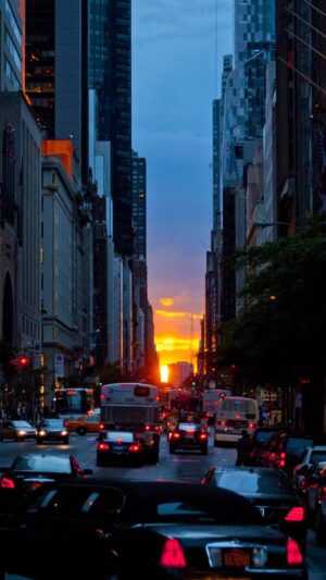 Manhattanhenge Wallpaper