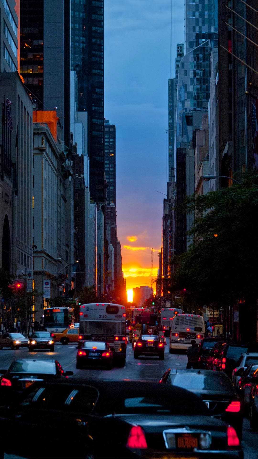 Manhattanhenge Wallpaper - iXpap