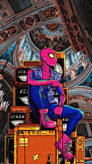 Spider Punk Wallpaper