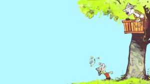 Calvin and Hobbes Wallpaper