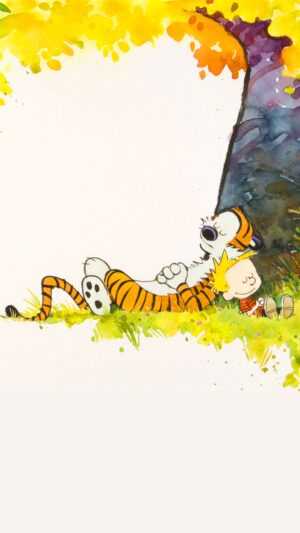 Calvin and Hobbes Wallpaper