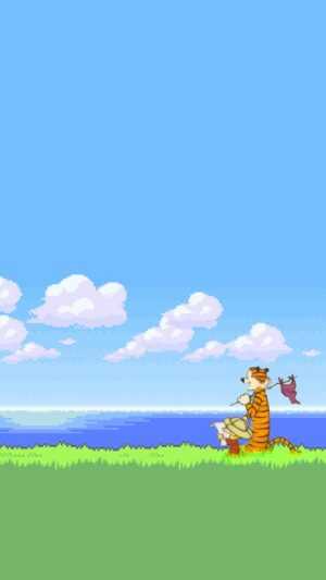 Calvin and Hobbes Wallpaper