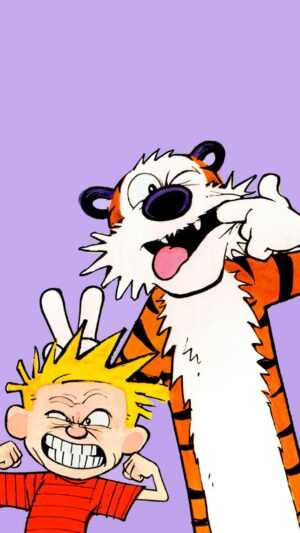 Calvin and Hobbes Wallpaper