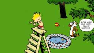Calvin and Hobbes Wallpaper
