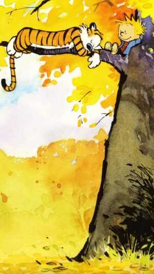 Calvin and Hobbes Wallpaper