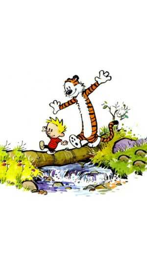 Calvin and Hobbes Wallpaper