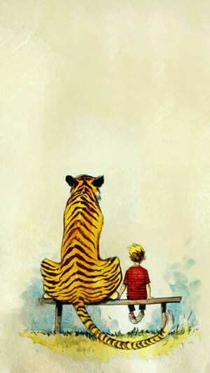 Calvin and Hobbes Wallpaper