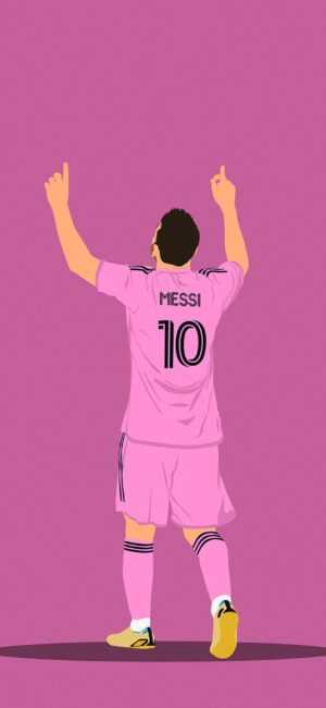 Messi Inter Miami Wallpaper