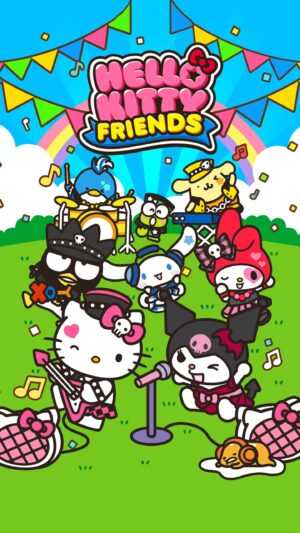 Hello Kitty Friends Wallpaper