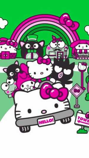 Hello Kitty Friends Wallpaper