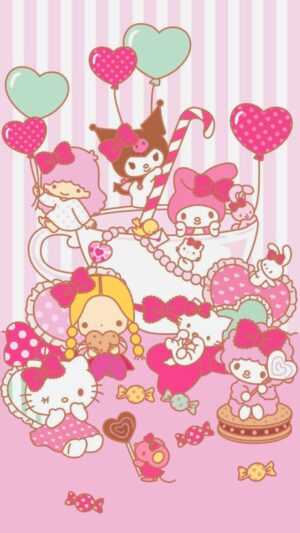 Hello Kitty and Friends Wallpaper