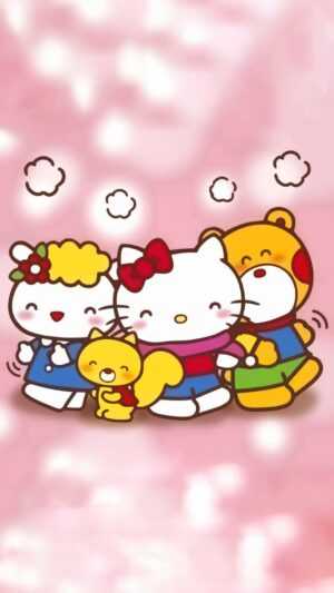 Hello Kitty and Friends Wallpaper