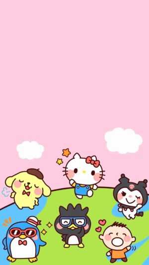 Hello Kitty and Friends Wallpaper