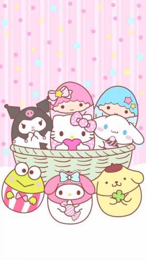 Hello Kitty and Friends Wallpaper