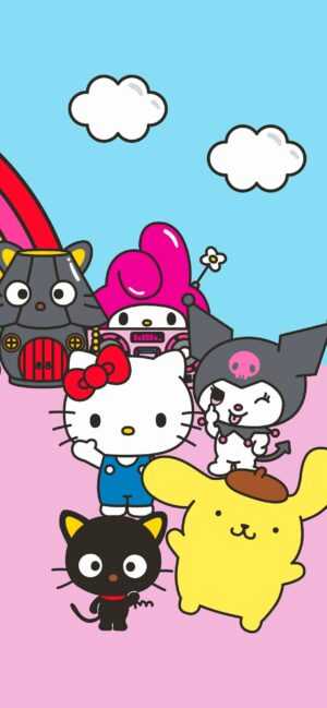 Hello Kitty and Friends Wallpaper