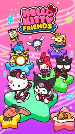 Hello Kitty and Friends Wallpaper