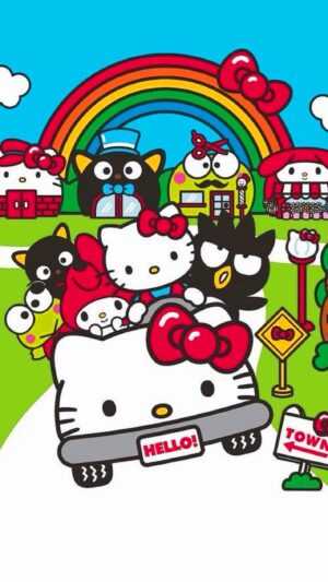 Hello Kitty and Friends Wallpaper