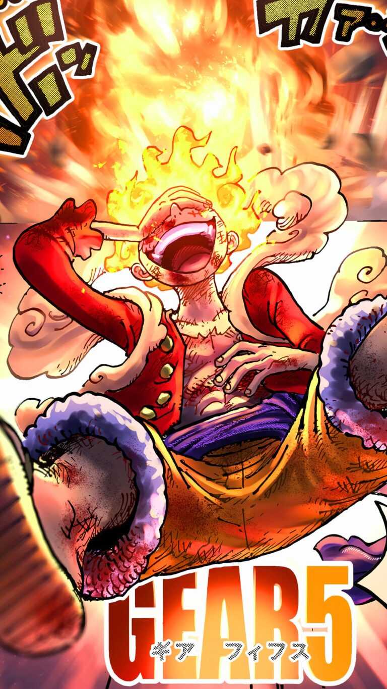 Luffy Gear 5 Wallpaper - iXpap