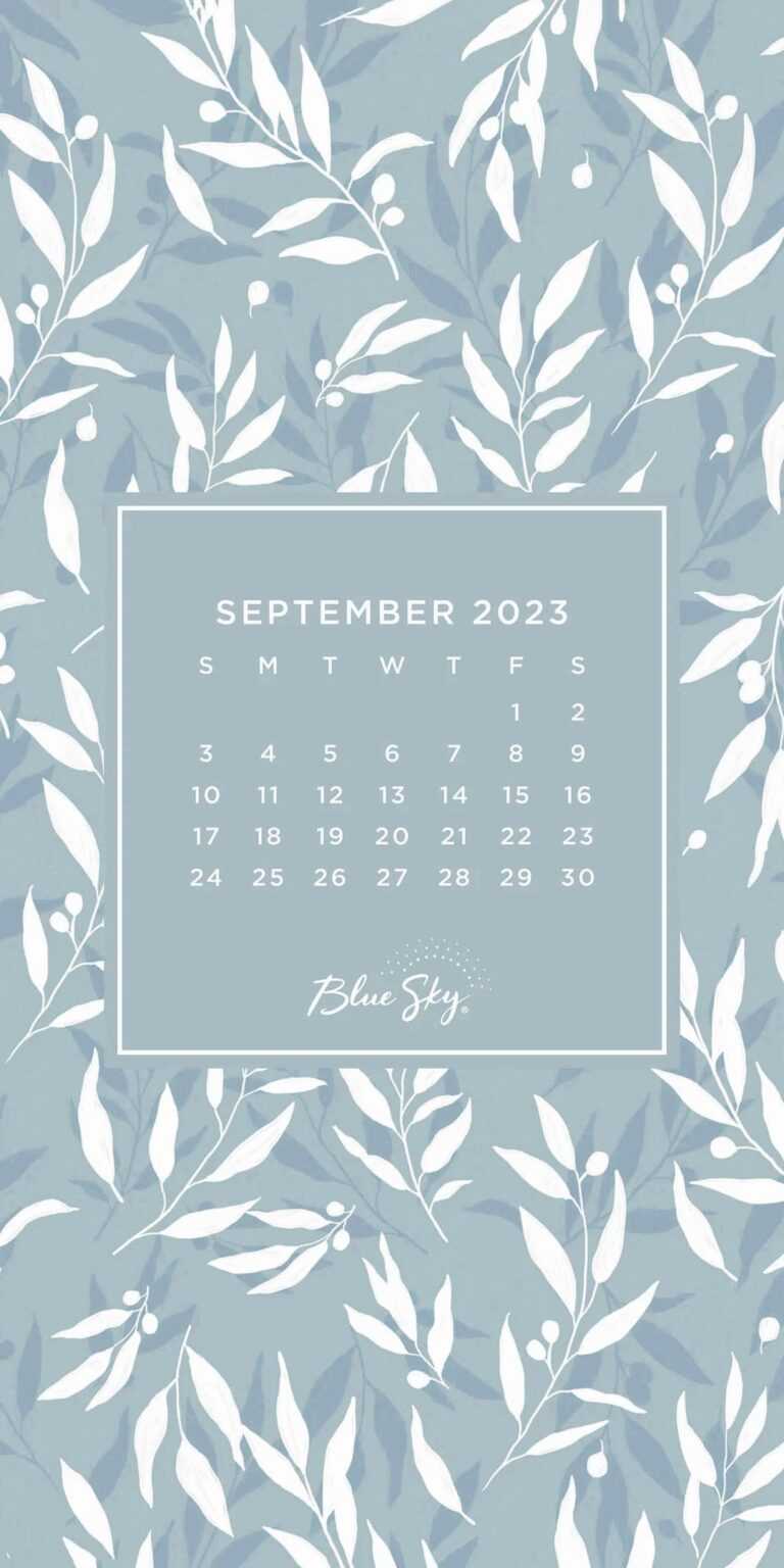 2023 September Calendar Wallpaper - iXpap