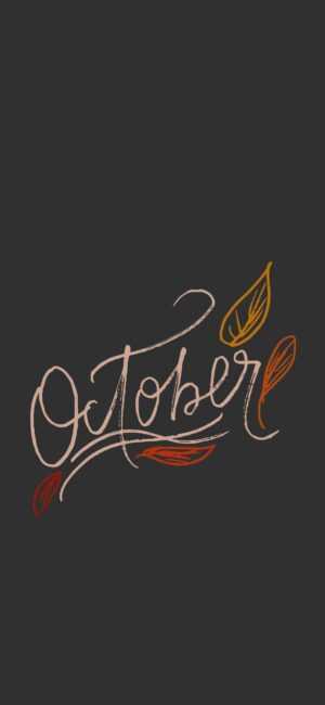 October Wallpaper