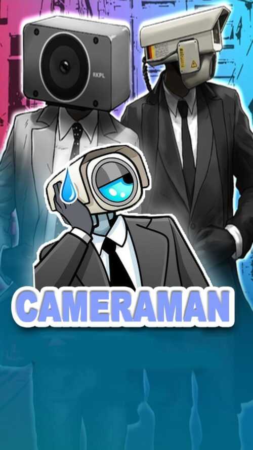 Skibidi Toilet Cameraman Wallpaper - iXpap