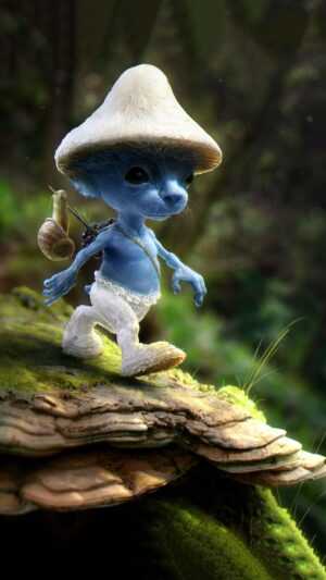 Smurf Cat Wallpaper