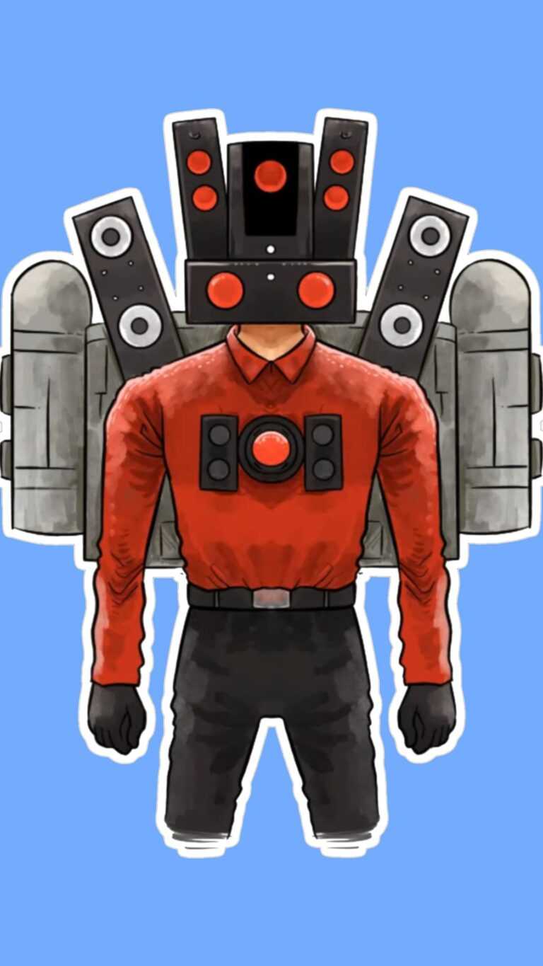 Titan Speaker Man Wallpaper - iXpap