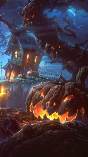 Halloween Town Wallpaper