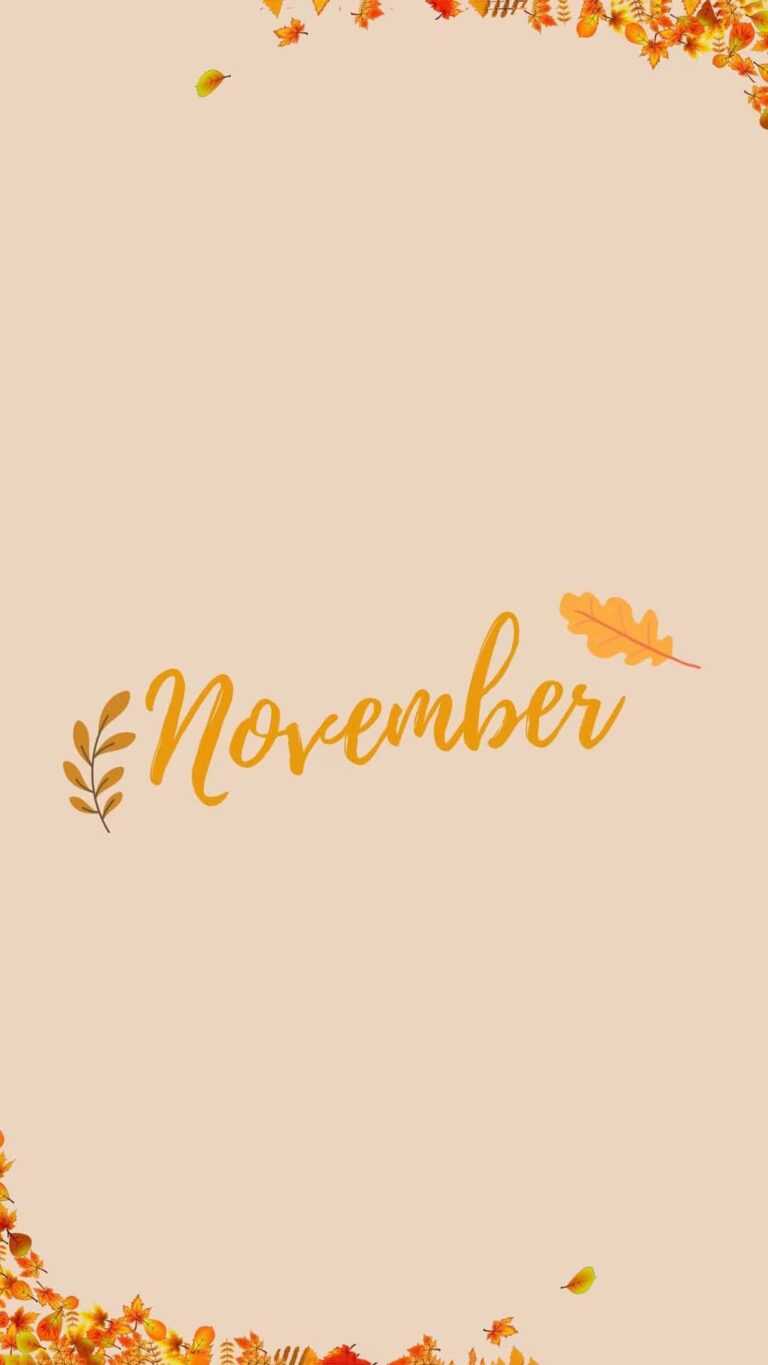 Hello November Wallpaper - iXpap