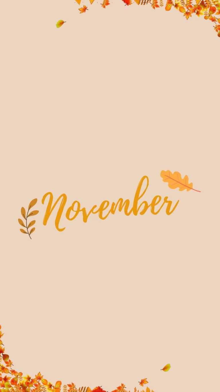 Hello November Wallpaper iXpap