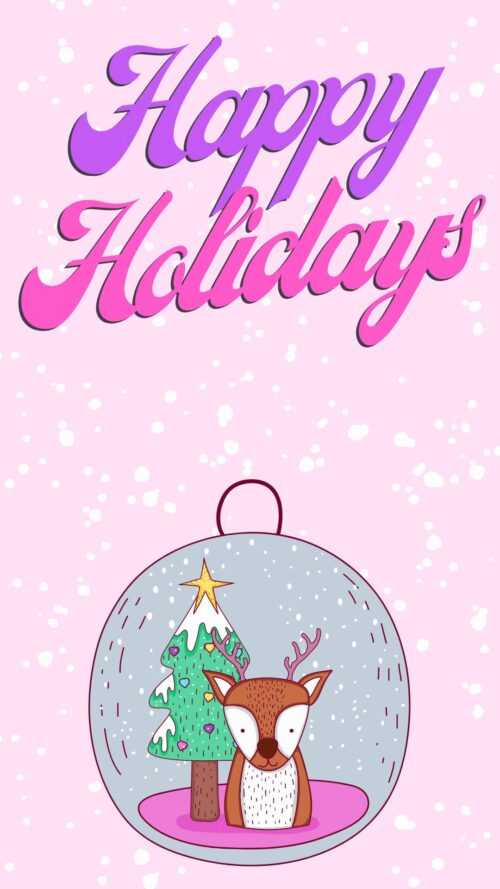 Happy Holidays Wallpaper - iXpap