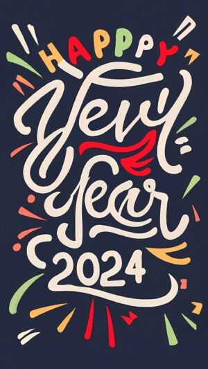 Happy New Year 2024 Wallpaper