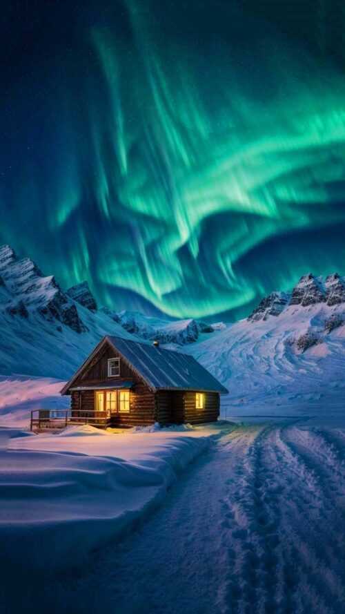 Winter Scene Wallpaper - iXpap