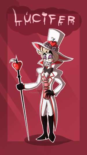 Hazbin Hotel Lucifer Wallpaper