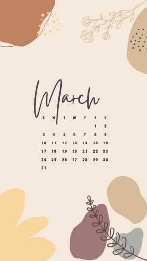 March 2024 Calendar Wallpaper