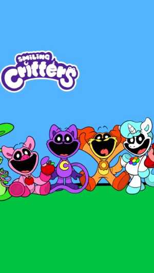 Smiling Critters Wallpaper