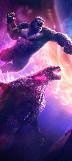 Godzilla X Kong Wallpaper