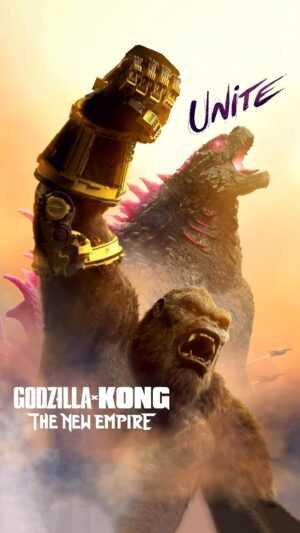 Godzilla X Kong Wallpaper