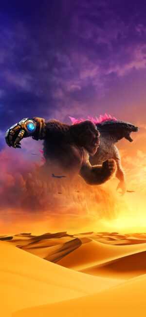 Godzilla X Kong Wallpaper