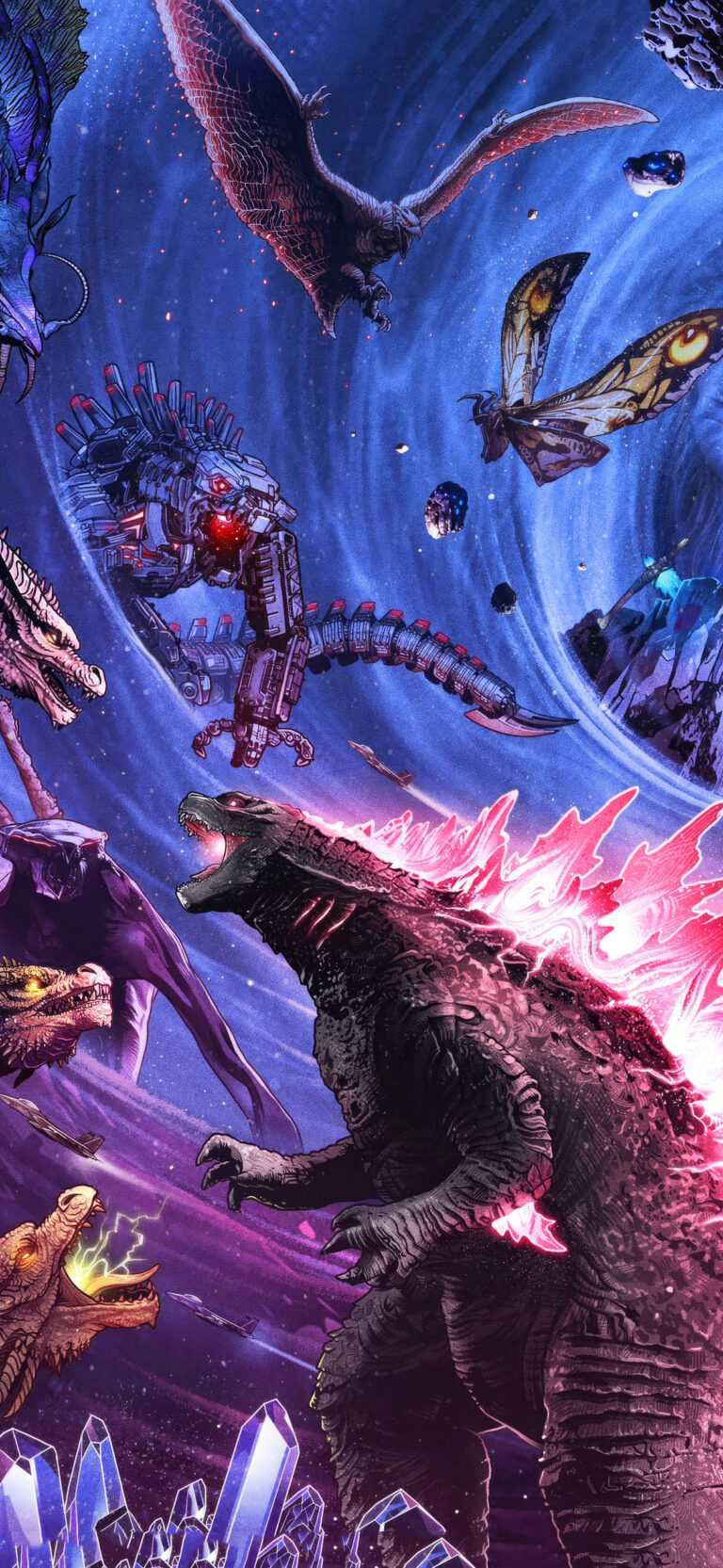Godzilla X Kong Wallpaper iXpap