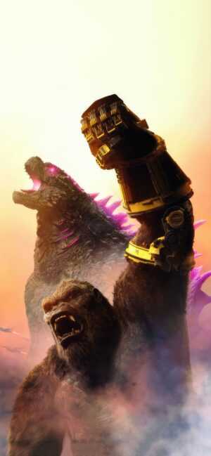 Godzilla X Kong Wallpaper