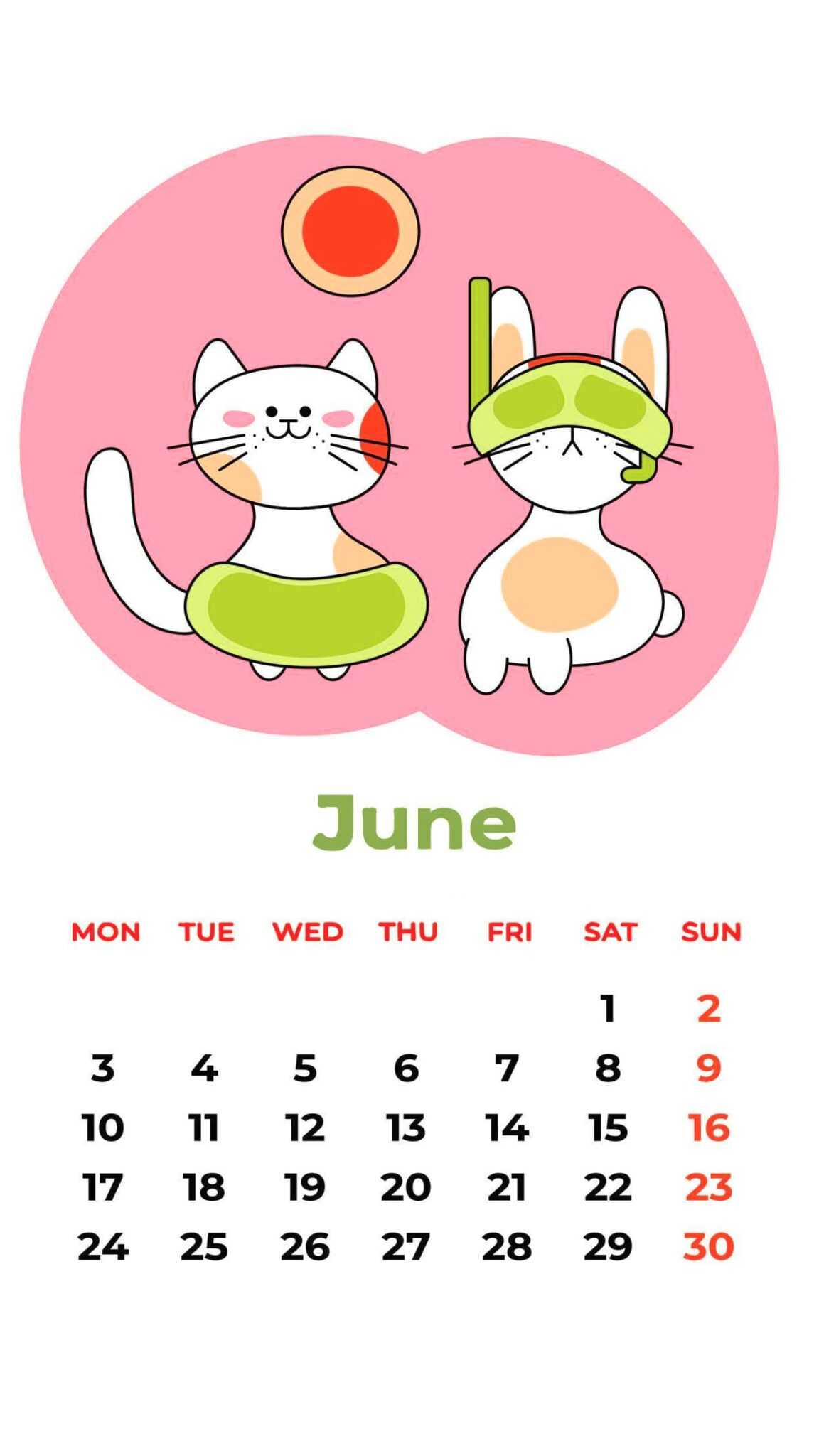 June Calendar 2024 Wallpaper IXpap June calendar 2024 wallpaper ixpap