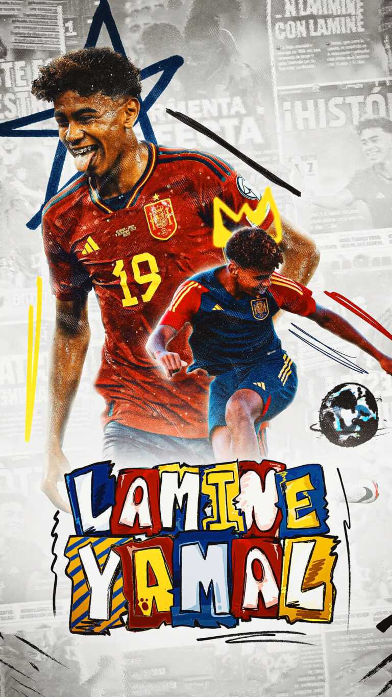 Lamine Yamal Wallpaper - iXpap