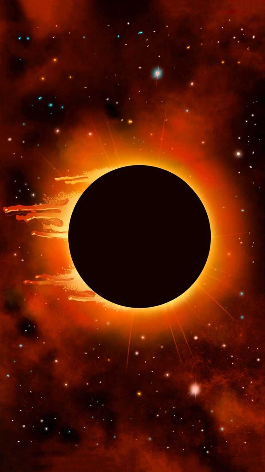 Solar Eclipse Wallpaper - iXpap